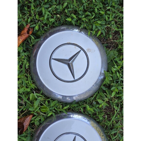 Mercedes Chrome Hubcaps 190 sl 300 sl Gullwing Ponton w111 w113 Pagoda w100 - Picture 3 of 12